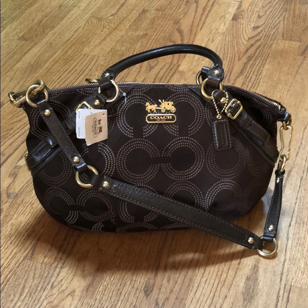 Coach Madison Dotted OPA Sophia Bag